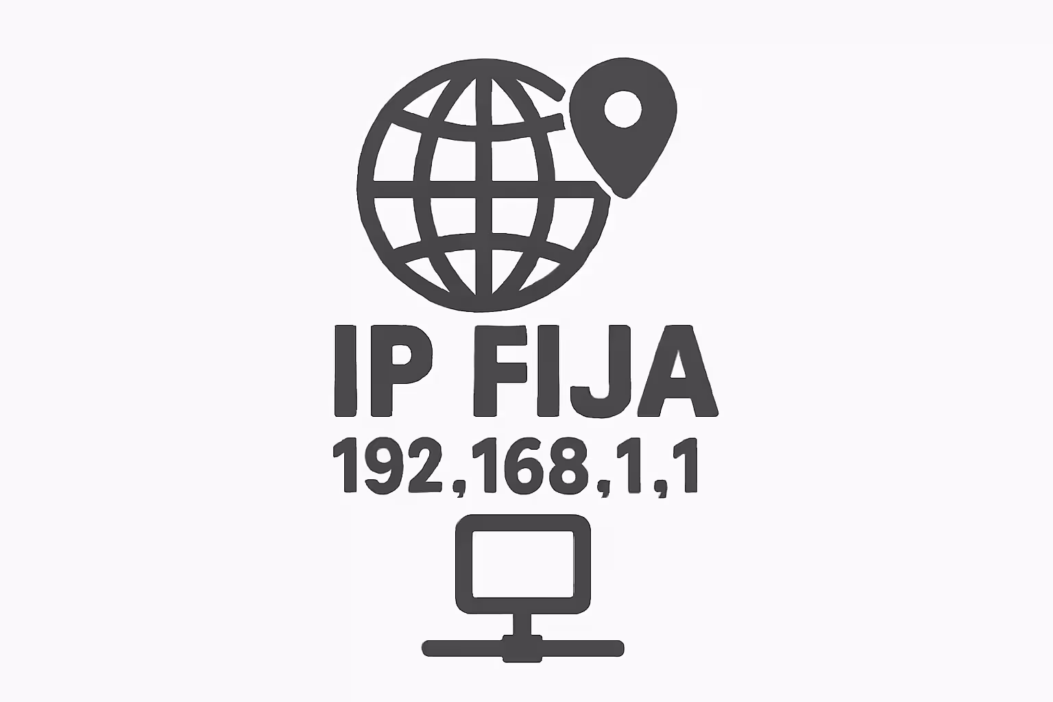 Diagrama de red con IP fija